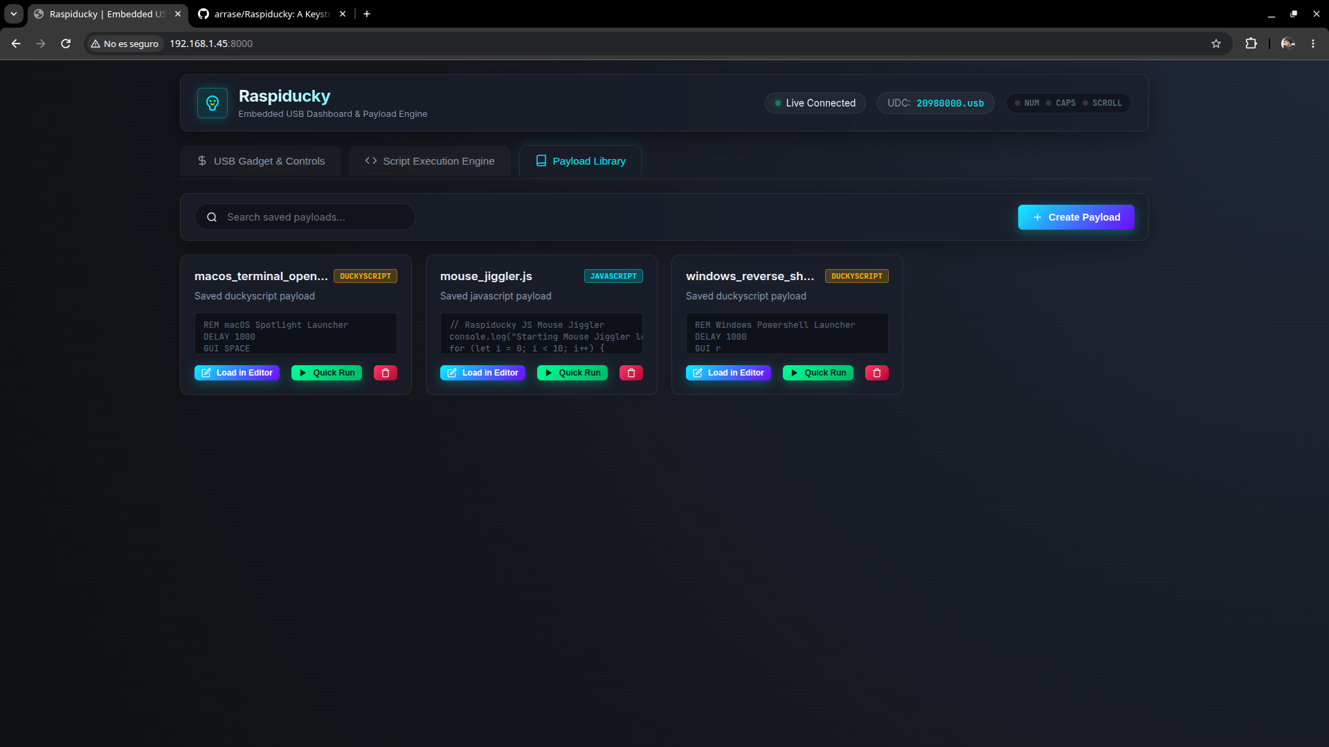 Payload Library
