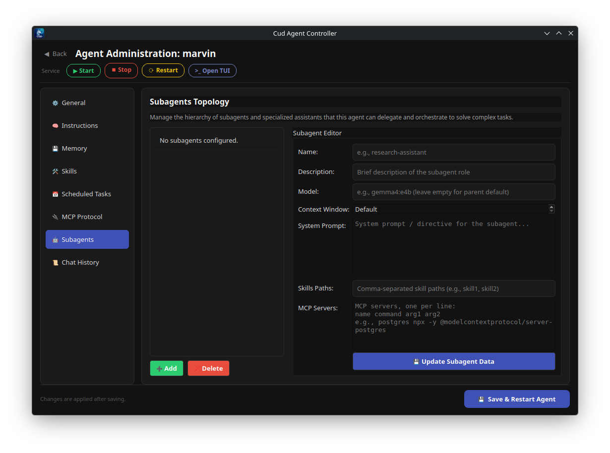 Custom Subagents Configuration